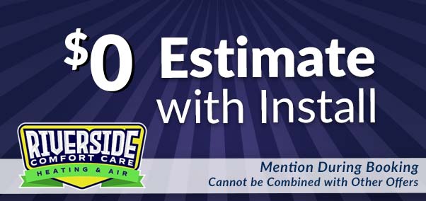 $0 Estimate with install