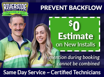 river valley Backflow Prevention Riverside Comfort Care